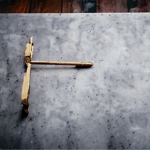 IOB 14Kt Yellow Gold Cat Design Push Back Stud Earrings